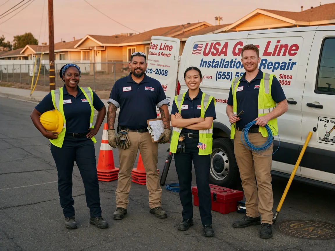 Gas Line Installation company in Barton City, MI